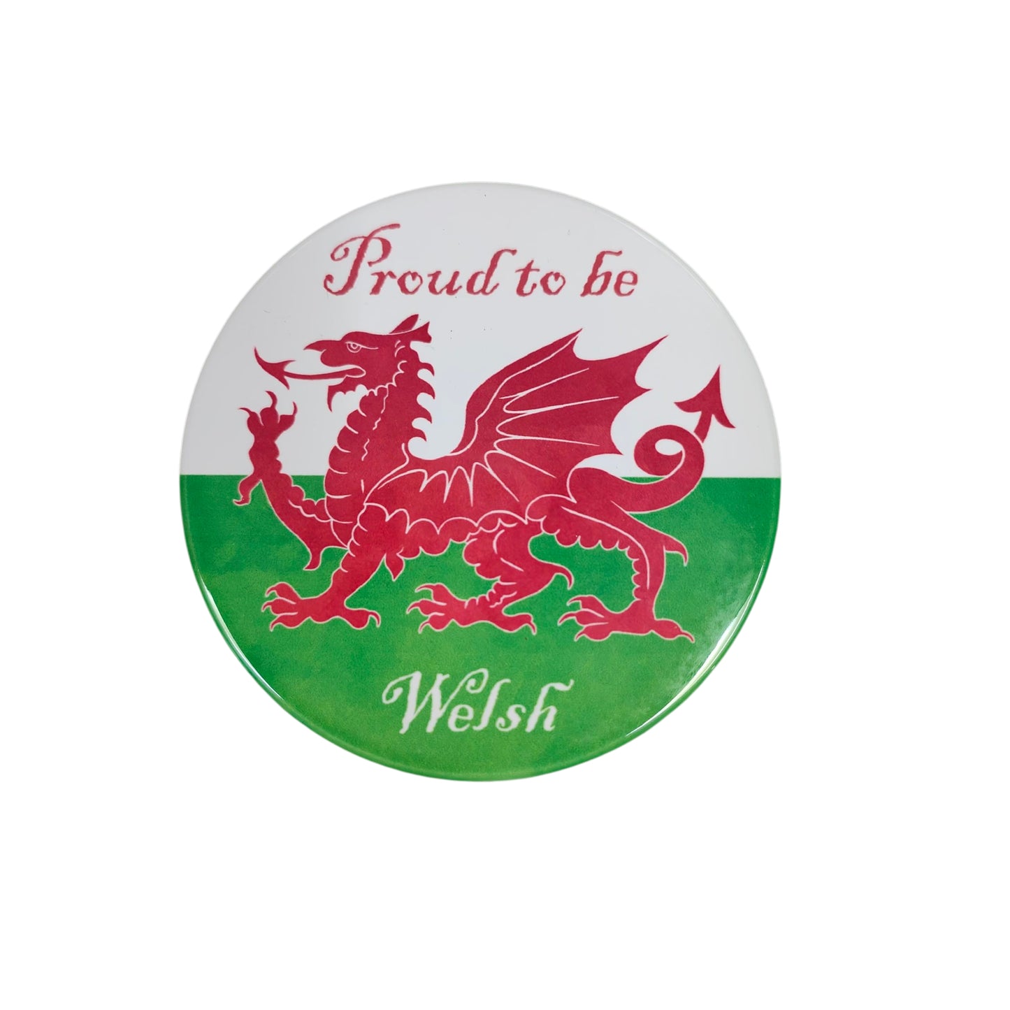 Proud to be Welsh Ceramic Coaster