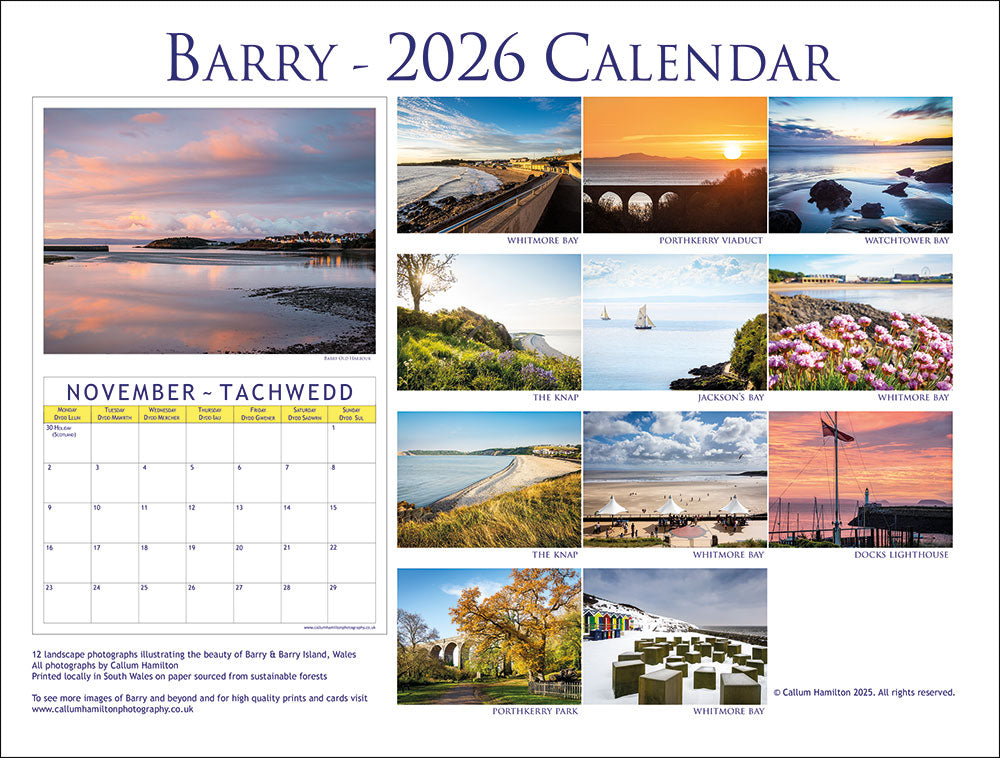 Barry 2026 Calendar