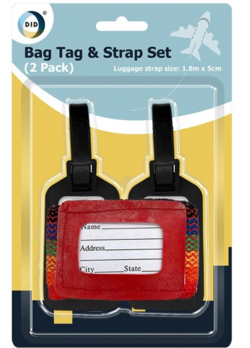 Bag Tag & Strap Set