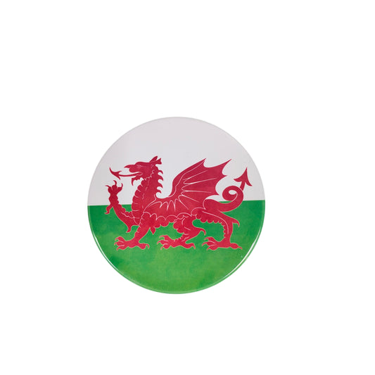 Welsh Dragon Ceramic Coaster