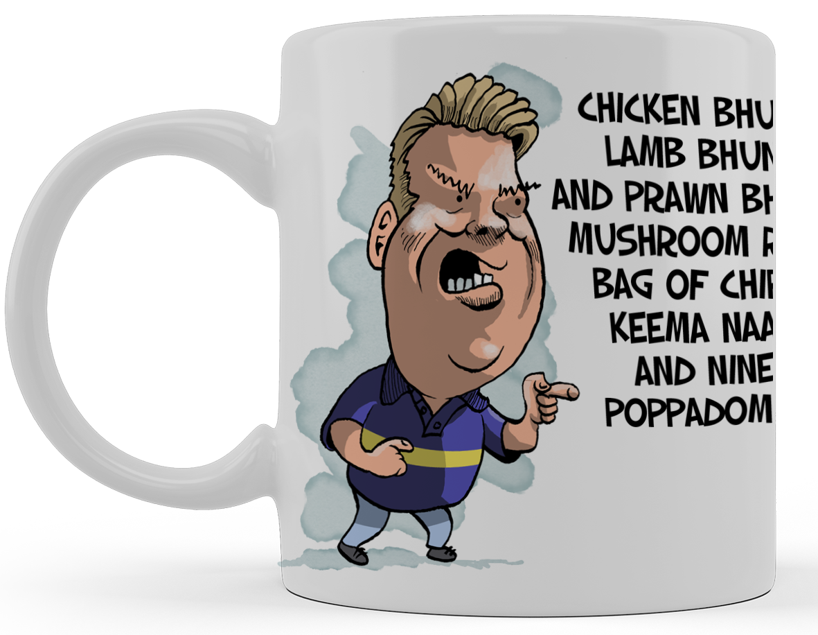 Smithie's Indian Takeaway Mug