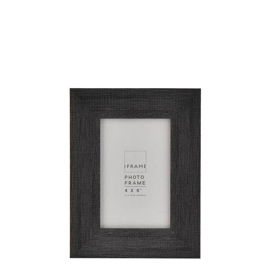 iFrame Deep Etched Charcoal Frame